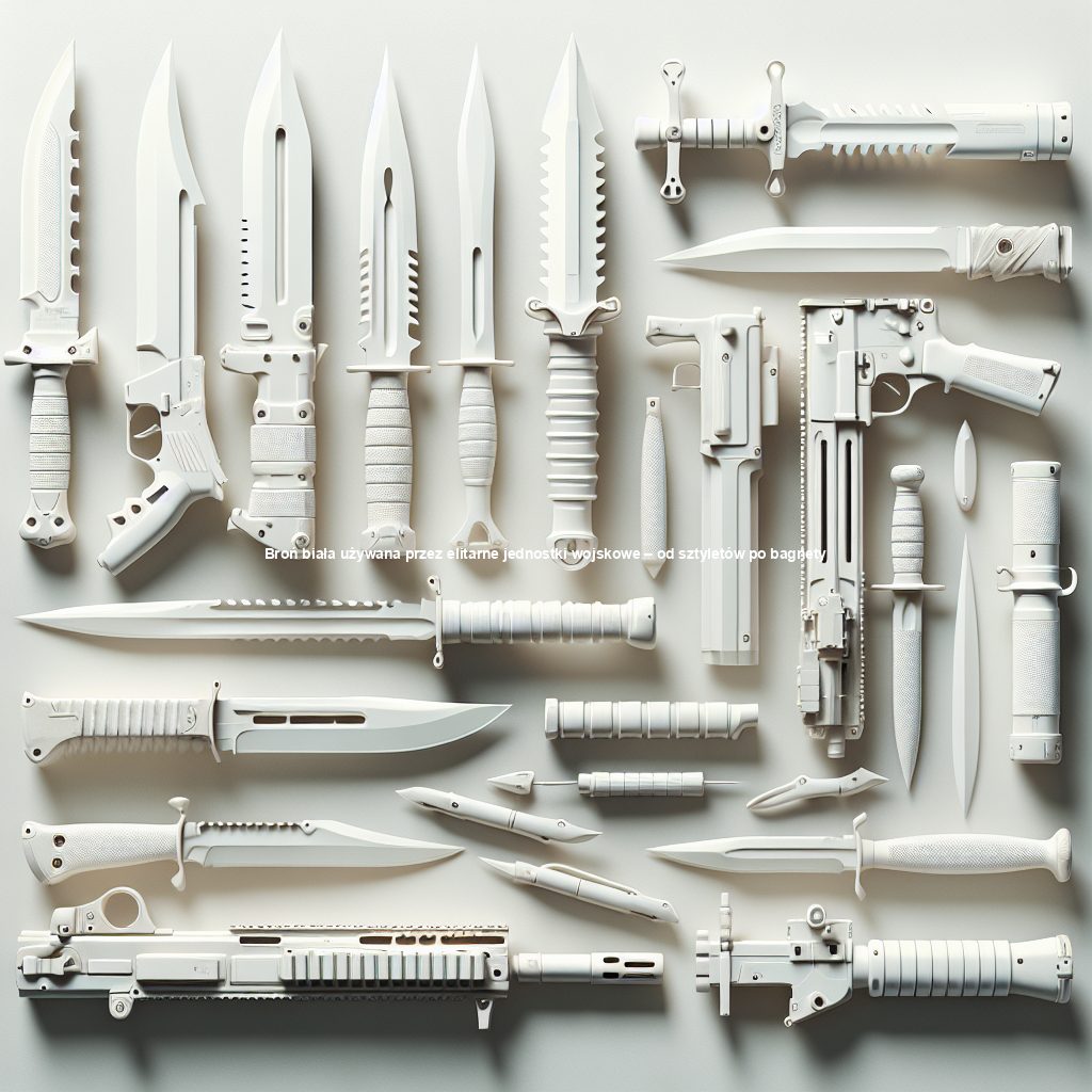Broń biała używana przez elitarne jednostki wojskowe – od sztyletów po bagnety