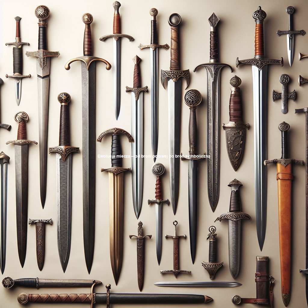Ewolucja miecza – od broni polowej po broń symboliczną