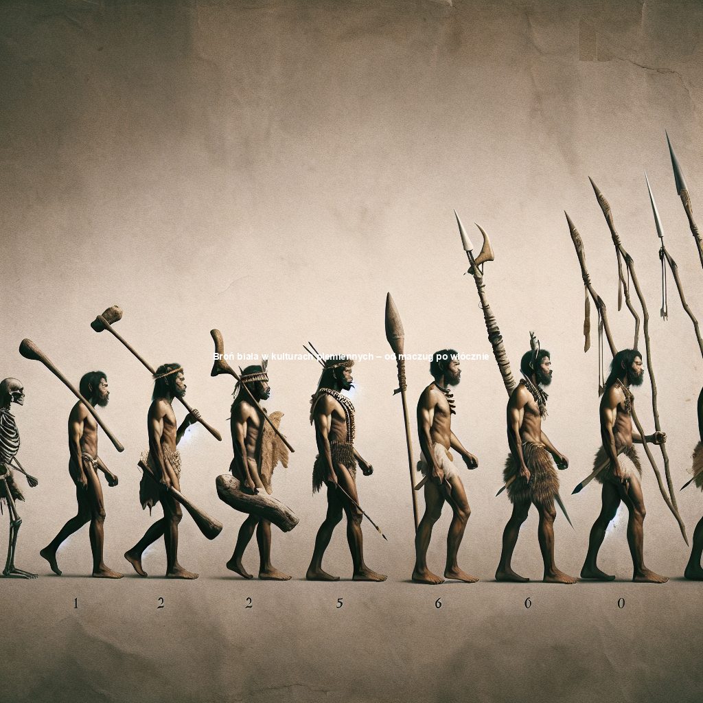 Broń biała w kulturach plemiennych – od maczug po włócznie