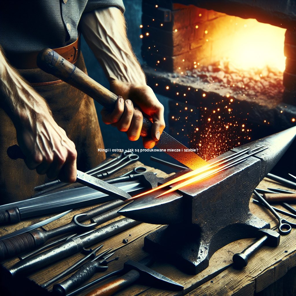 Klingi i ostrza – jak są produkowane miecze i szable?