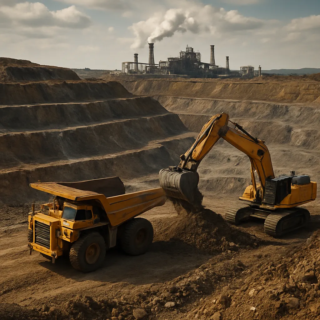 Znaczenie złóż dla przemysłu ciężkiego